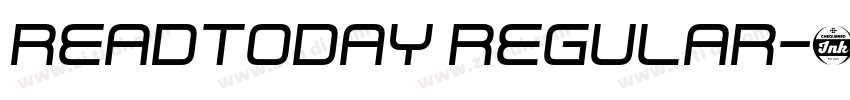 ReadToday Regular字体转换